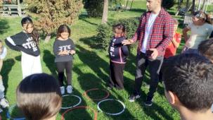 Sinop Ayancık'ta ortaokul oğrencilerine oryantiring etkinlik