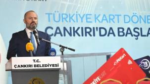 Türkiye Kart projesi Çankırı'da kullanımda... Ulaşımda tek kart dönemi başladı
