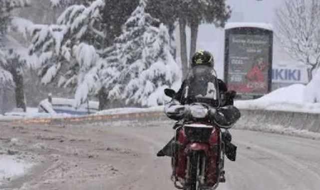 İstanbul'da ağır taşıt ve kuryelere 'kar' yasağı!