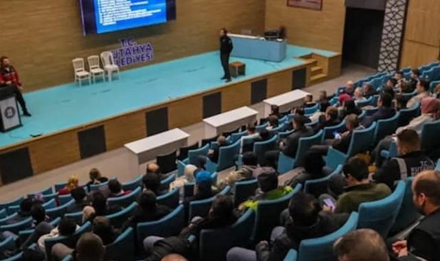 Kütahya'da afet ve acil durum eğitimleri sürüyor