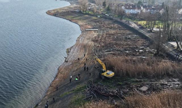 Sakarya'da süre doldu! Sapanca Gölü kıyılarındaki kaçak yapılar kaldırılıyor!