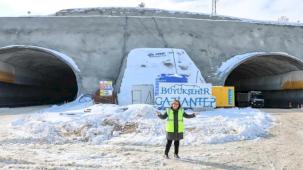 Dülük-OSB Tüneli’nde yüzde 25 tamam