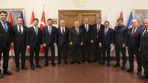 Konya heyetinden Milli Savunma Bakanı Yaşar Güler’e ziyaret