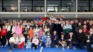 Konya Karatay'da tenis heyecanı ödülle taçlandı