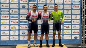 Milli bisikletçiler Portekiz'de kürsüyü paylaştı