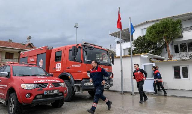İzmir'in kuzeyinde afetlere yeni kalkan... 63. istasyon hizmete girdi