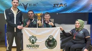 Konya Karataylı sporcular 5 madalya ile döndü