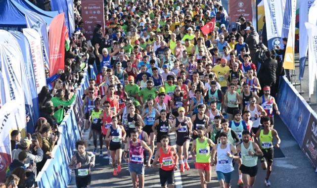 Trabzon'da coşkulu maraton