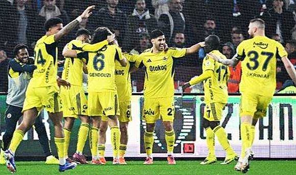 Trabzonspor 2-3 Fenerbahçe (Maç Sonucu)