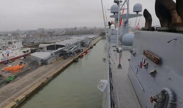 Anadolu Türk Deniz Görev Kuvveti dönüş yolunda