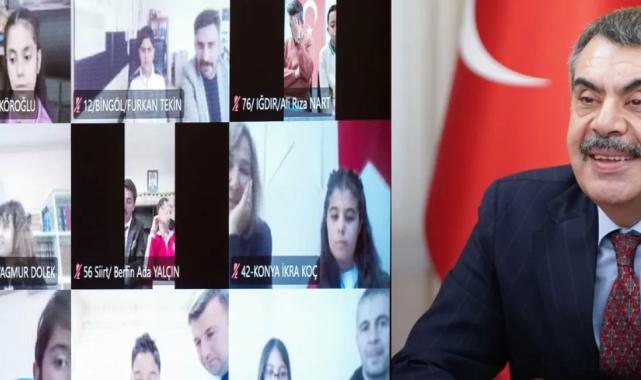 Bakan Tekin, 23 Nisan programını çocuklarla şekillendiriyor