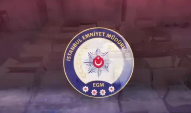 İstanbul Küçükçekmece’de 527 kilo skunk ele geçirildi