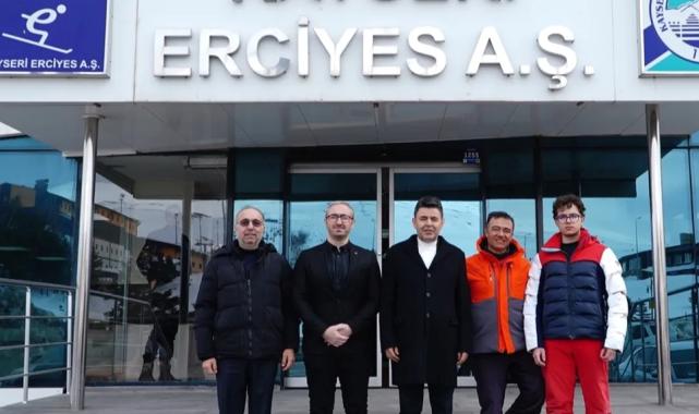 Kayseri'de Ulaştırma Bakan Yardımcısı'na Erciyes sunumu