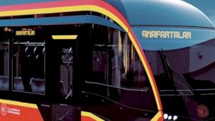 Kayserililer bayramda tramvay keyfi yaşadı