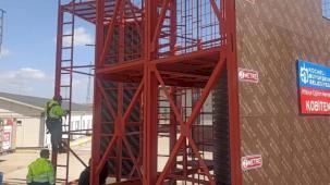 Kocaeli Büyükşehir personeline 'yüksekte çalışma' eğitimi