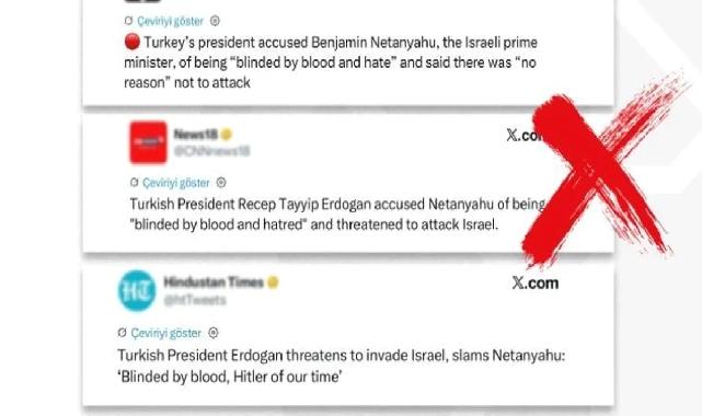 DMM’den Cumhurbaşkanı Erdoğan’a atfedilen iddialara açıklama