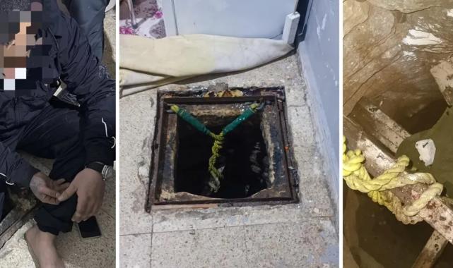 Kilis'te kuyuda saklanan firari yakalandı!