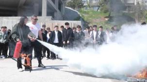 Ankara Keçiören'de gençlere afet bilinci