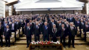 Cumhurbaşkanı Erdoğan Anayasa Mahkemesi'nin 64. yıl törenlerine katıldı