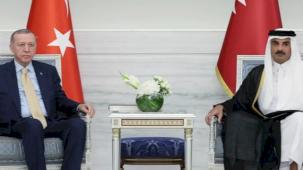 Cumhurbaşkanı Erdoğan ile Katar Emiri Al Sani görüştü