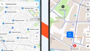 Deprem toplanma alanları Yandex'e eklendi