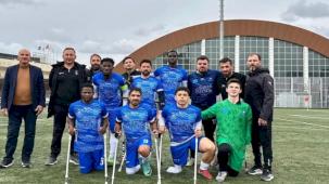 Gebze'de Ampute Futbol Takımı’ndan önemli galibiyet