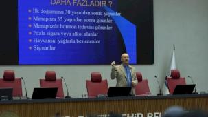 Kayseri Büyükşehir'den 'meme kanseri' farkındalık eğitimi