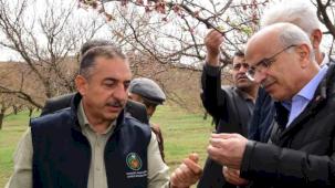 Malatya’da dolu felaketi sonrası yerinde tespit... Yaraları birlikte saracağız