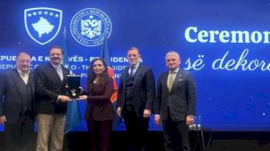 Rifat Hisarcıklıoğlu Kosova Cumhurbaşkanlığı Liyakat Madalyası