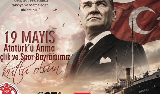 107 yıldır geleceğe ışık tutulan pusula... 19 Mayıs Atatürk'ü Anma Gençlik ve Spor Bayramımız kutlu olsun