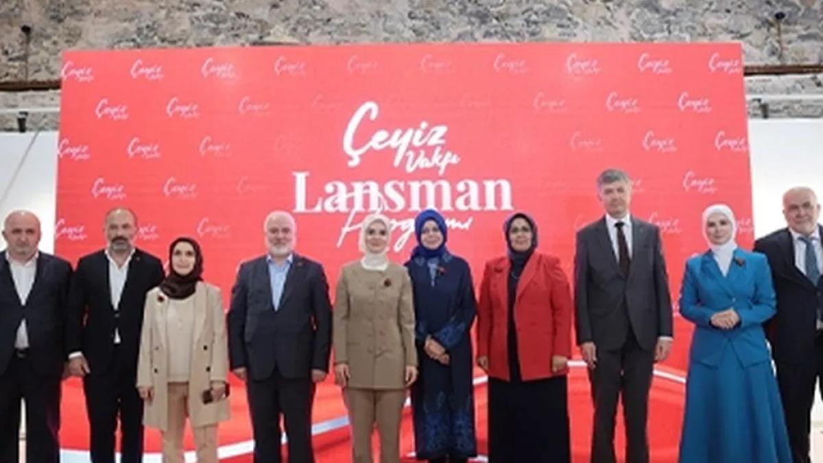 Çeyiz Vakfı lansmanı... Güçlü ailenin temeli dayanışmadır