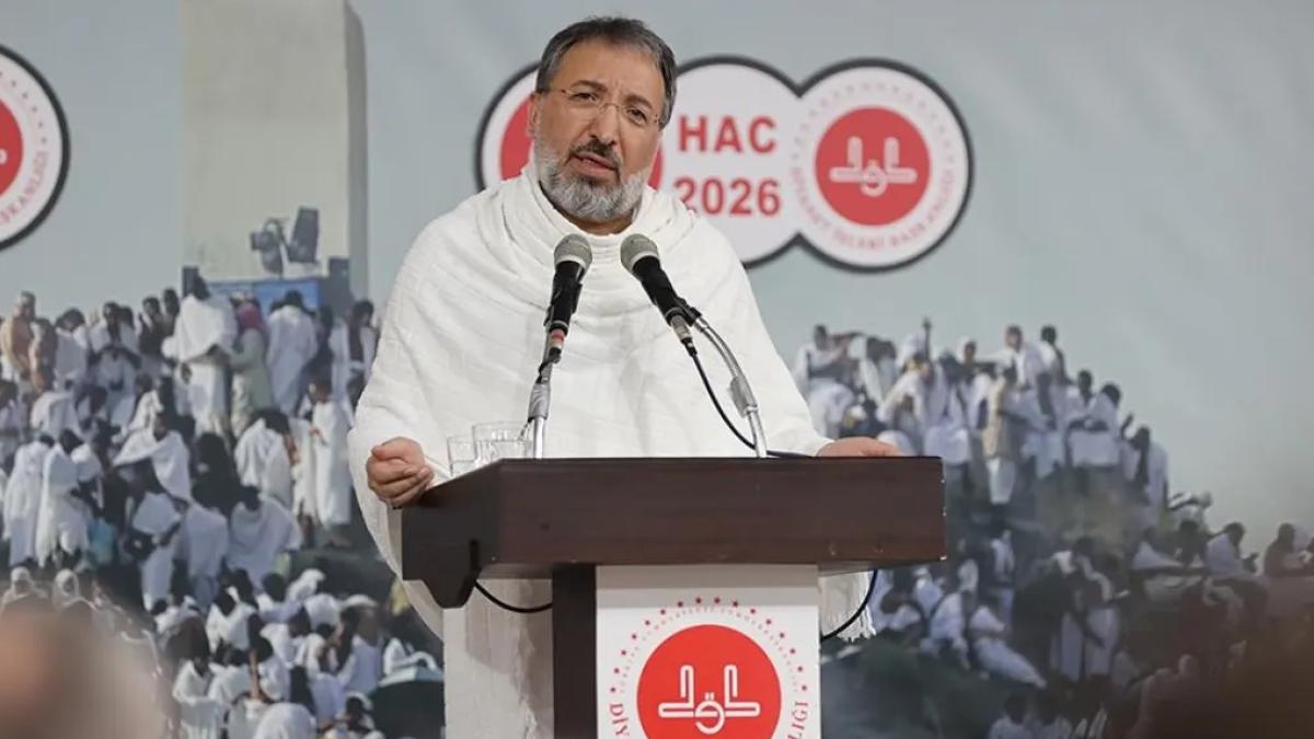 Diyanet İşleri Başkanı Arpaguş’tan Arafat’ta Vakfe duası
