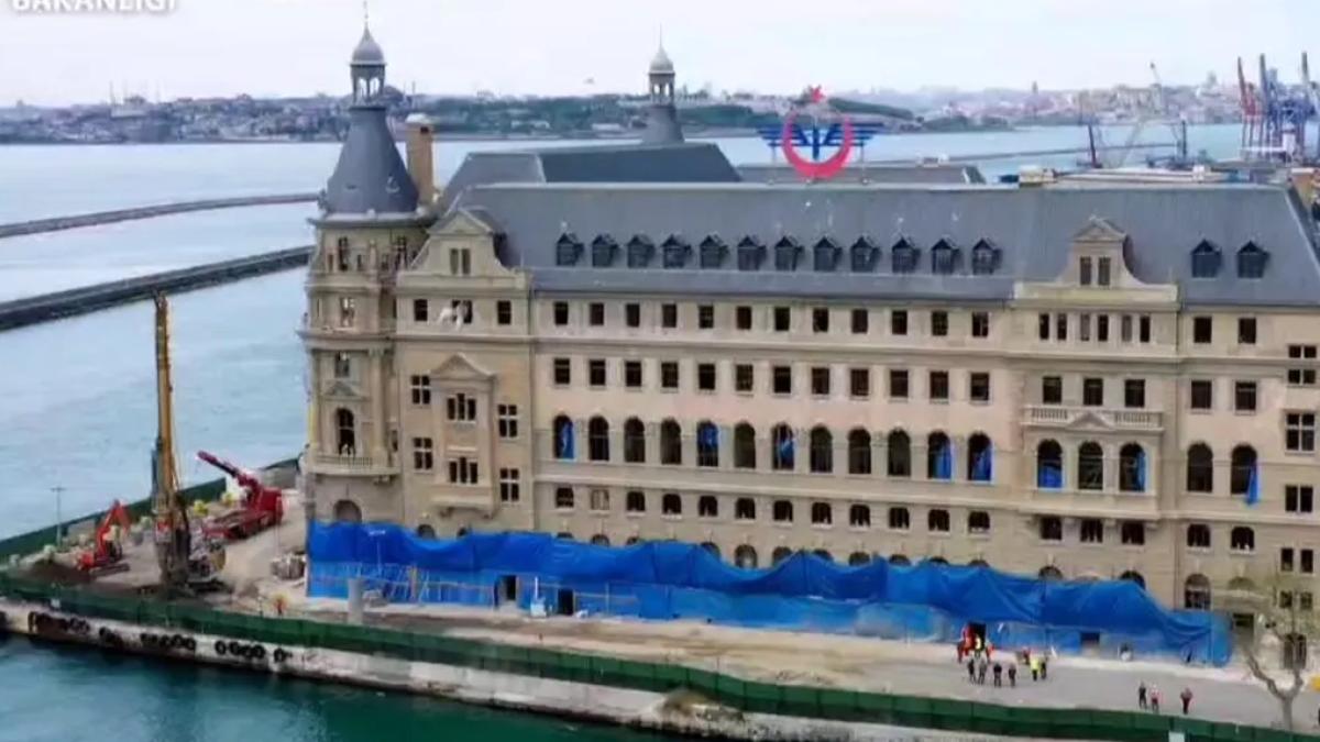 Haydarpaşa tarihi kimliğiyle yeniden İstanbul’a kazandırılıyor