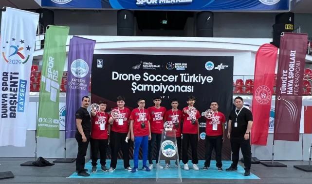 Kayseri'de Drone Soccer Türkiye Şampiyonası heyecanı