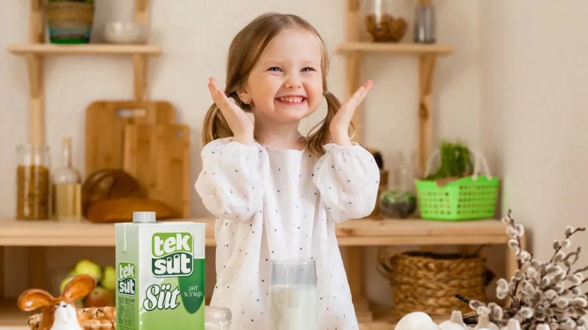 Süt, sağlıklı büyümenin en doğal destekçisi