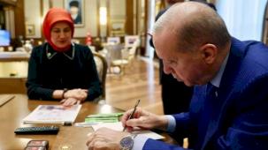 Cumhurbaşkanı Erdoğan kurban vekaletini Türk Kızılay'a verdi