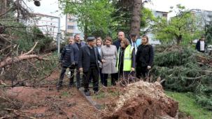 Gaziantep’te 'süper hücre'ye karşıu tüm ekipler sahada
