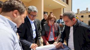 Gaziantep'te TCDD lojmanlarının restorasyonuna yakın mercek