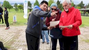 Kayseri Büyükşehir'den oryantiring heyecanı