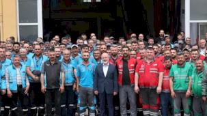 Kayseri Kocasinan'da bayramlaşma zamanı