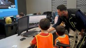 Kocaelili minikler trafik güvenliğini yerinde öğrendi