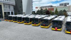 Malatya Büyükşehir filosuna 12 otobüs