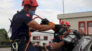 Sakarya'da geleceğin ateş savaşçıları nefes kesti