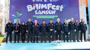 Samsun’da BİLİMFEST coşkusu başladı