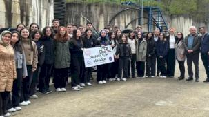 Trabzon’da öğrencilere atık su arıtma eğitimi