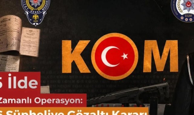 65 ilde eş zamanlı mali suç operasyonu: 346 şüpheliye gözaltı!