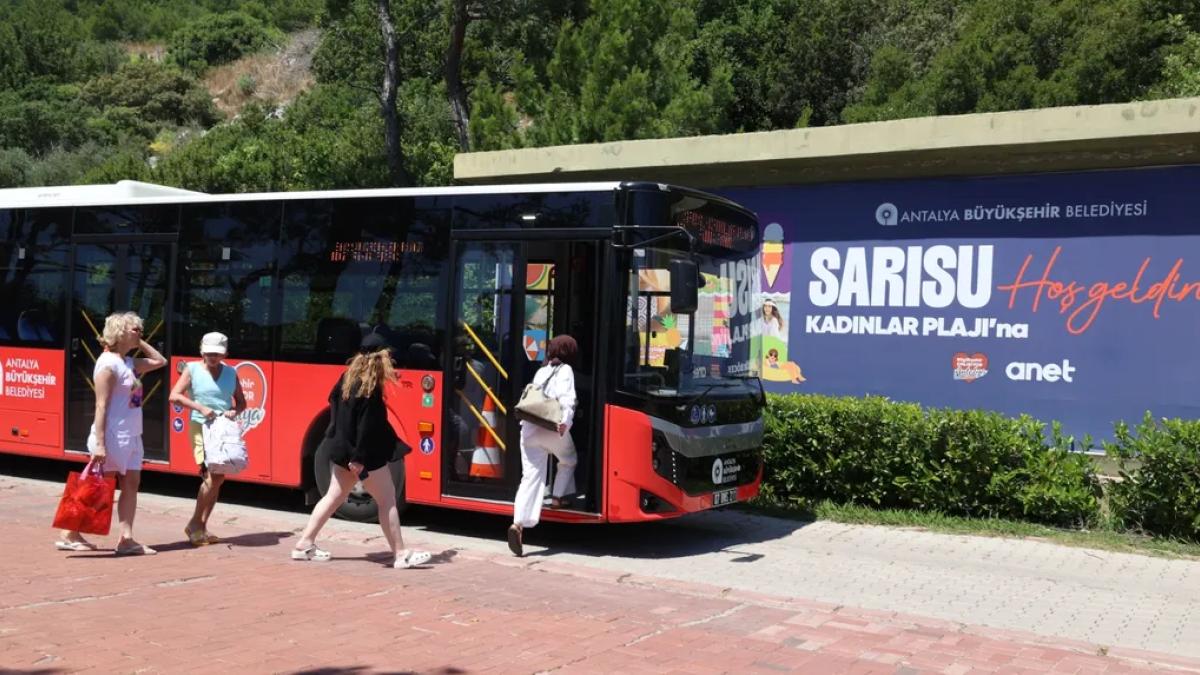 Antalya'da 15 dakikada bir ring seferi düzenleniyor