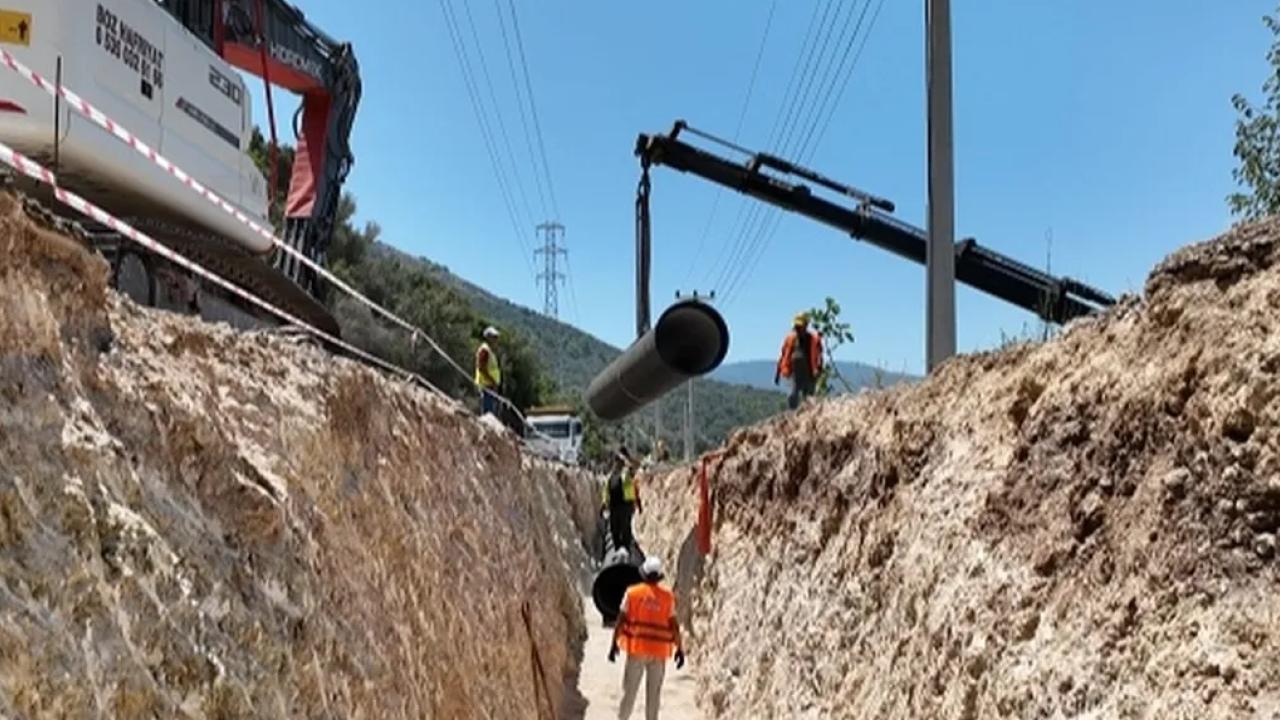 ASAT Kaş’ın içme suyu altyapısını güçlendiriyor