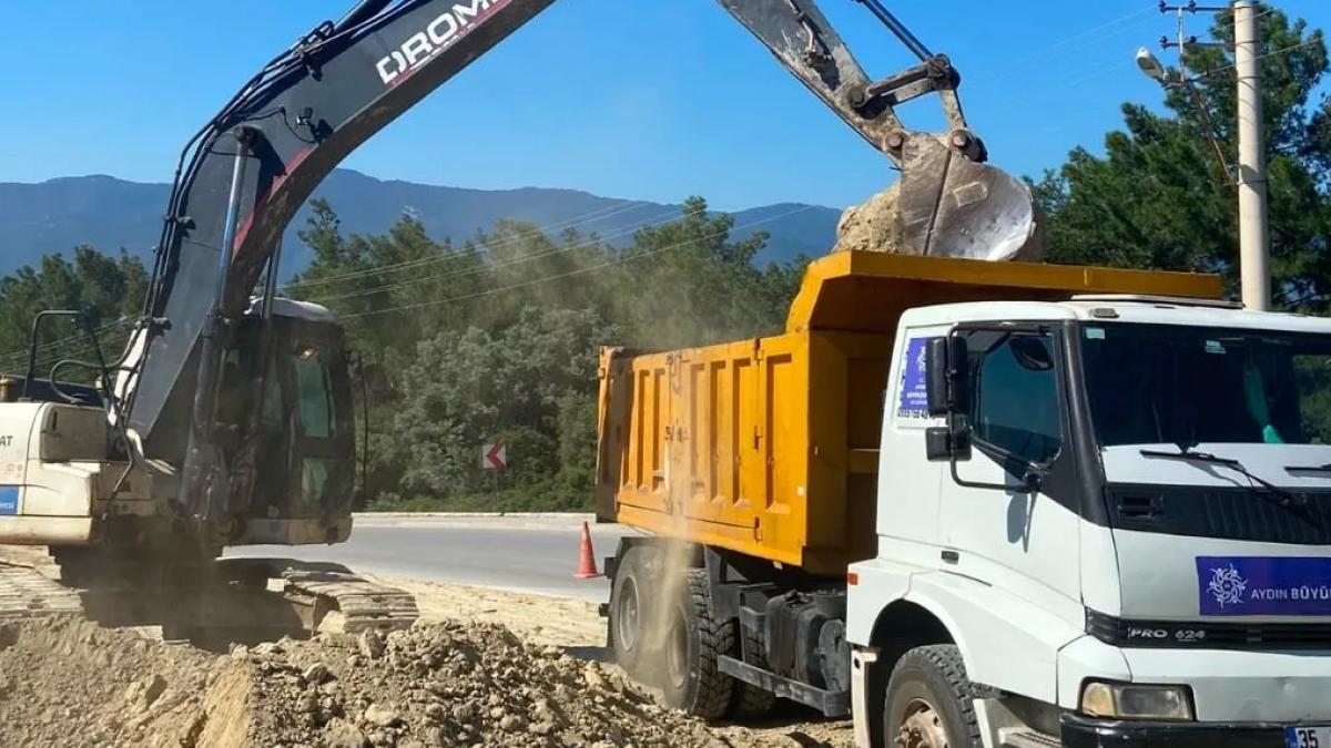 Aydın’ın tüm ilçelerinde ulaşım yatırımları sürüyor