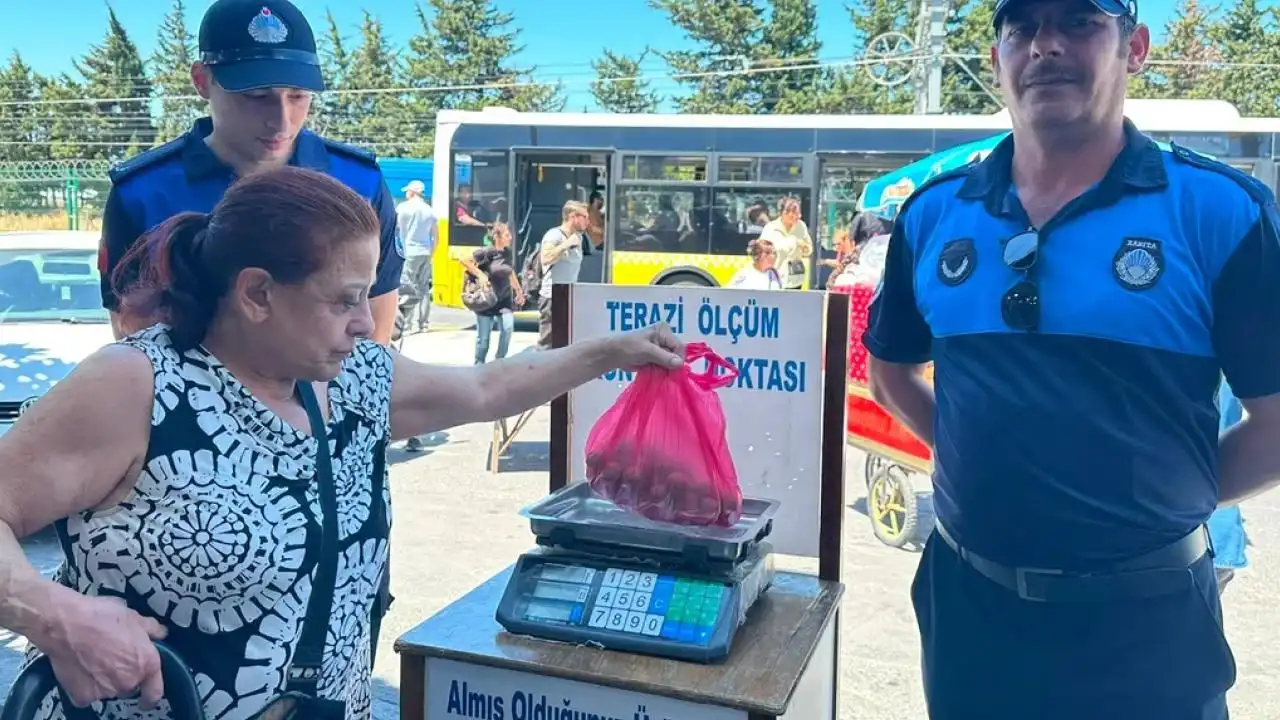İstanbul Bakırköy Zabıtası'ndan pazarlarda sıkı denetim